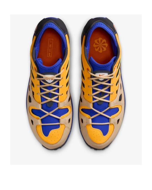Nike Blue Acg Air Exploraid Panelled Sneakers for men