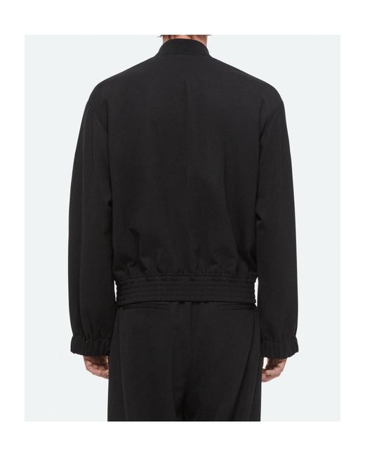 Helmut Lang Black Wardrobe Bomber for men