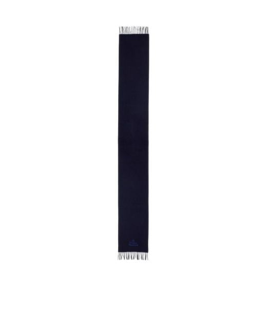Vivienne Westwood Black Embroidered Scarf