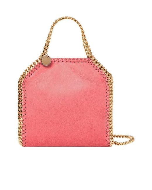 Stella McCartney Pink Mini Falabella Tote Bag