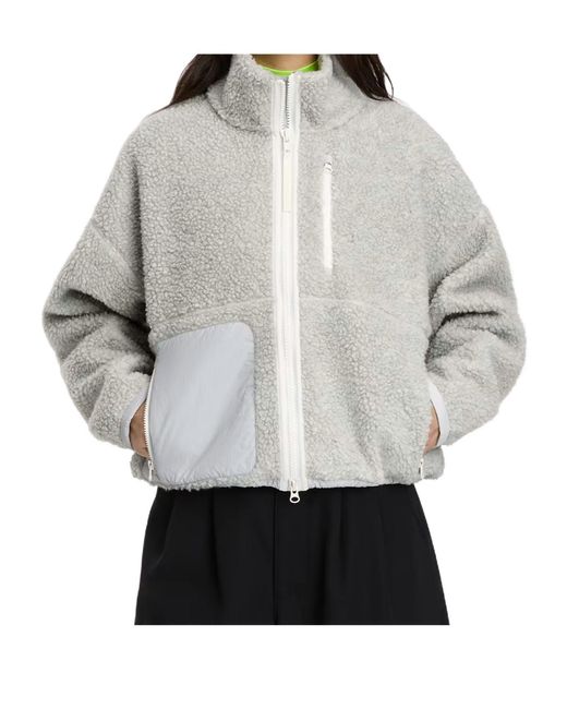 Canada Goose Gray Simcoe Zip Up Fleece Jacket