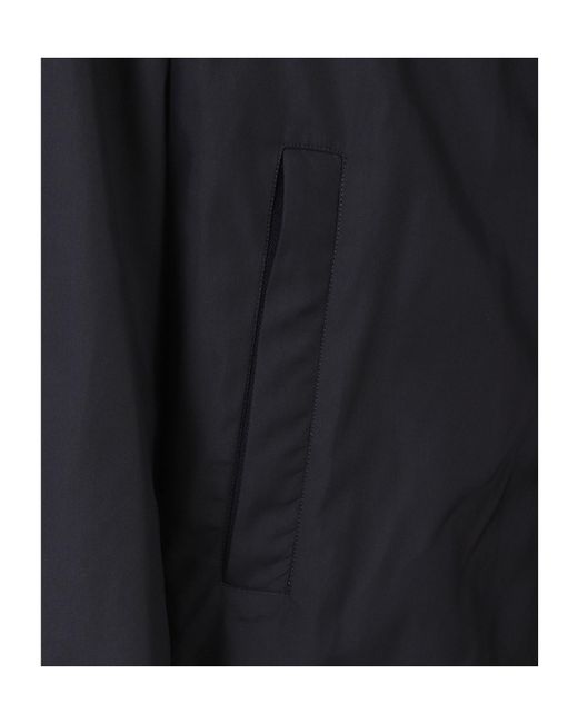 Herno Blue Long-Sleeves Jacket for men