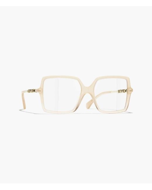 Chanel White Square Flat Mirror for men