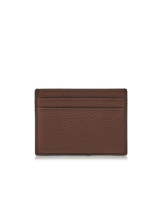 Bally Brown Rectangular Clip for men