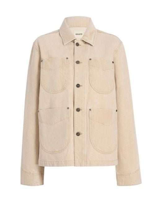 Khaite Natural Wyatt Jacket