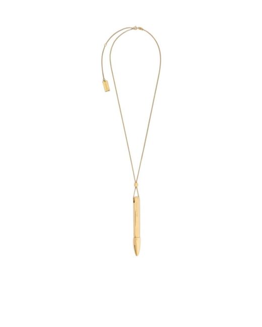 Lemaire White X Carl Auböck Pen Necklace