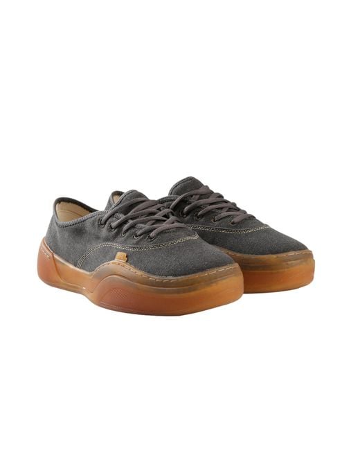 ERL Brown Camino Low Skate Sneakers for men