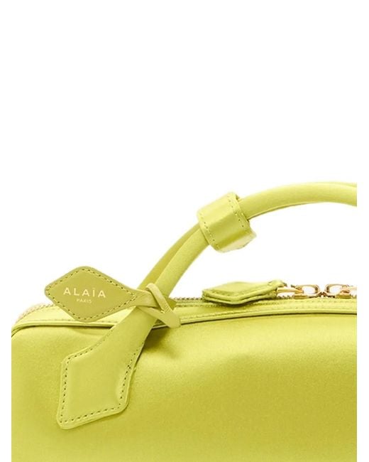 Alaïa Yellow Alaïa Le Teckel Clutch Bag