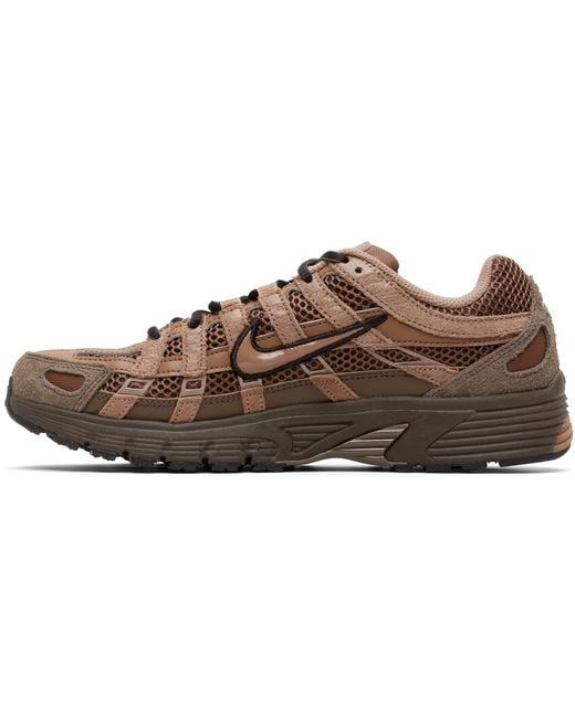 Nike Brown P-6000 Se Sneakers for men