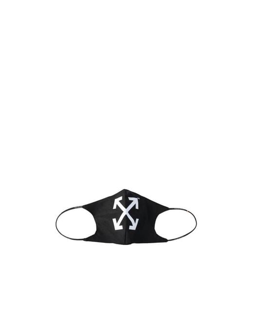Off-White c/o Virgil Abloh White Arrow Logo Printed Face Mask for men