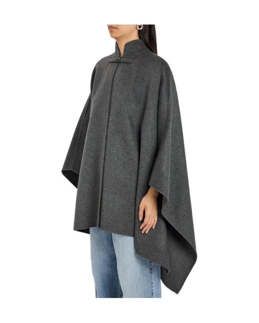 Rohe Gray Wool And Cashmere-Blend Cape