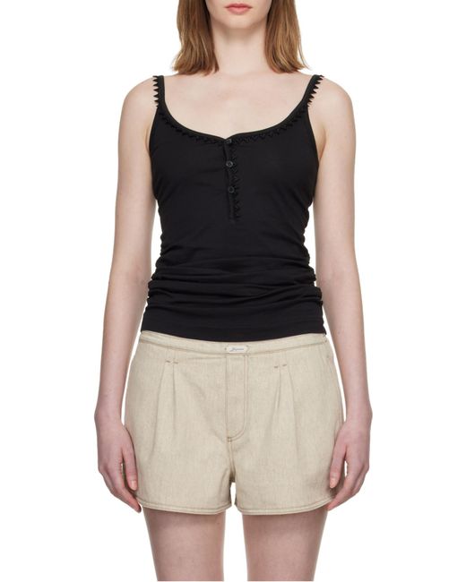 Jacquemus Black Le Debardeur Clavela Tank Top