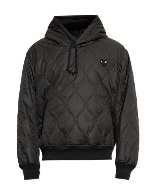 COMME DES GARÇONS PLAY Black Long-Sleeve Casual Jacket for men