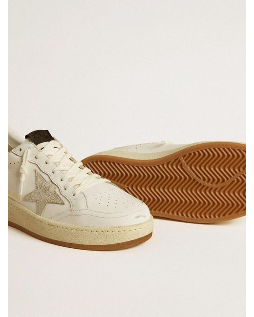 Golden Goose Deluxe Brand White Ballstar 2 Leather Sneaker