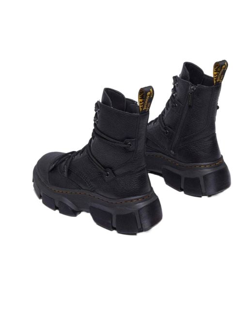 Dr. Martens Black Leather Boots for men