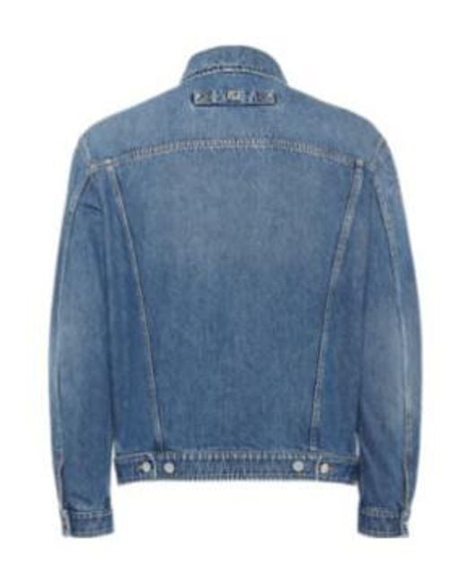 Fendi Blue Denim Jacket for men