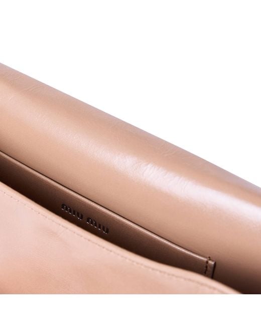 Miu Miu Pink Exquisite Compact Leather Bag