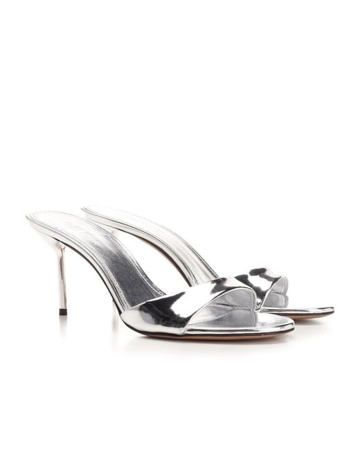 Paris Texas Natural Lidia Slip-On Mules