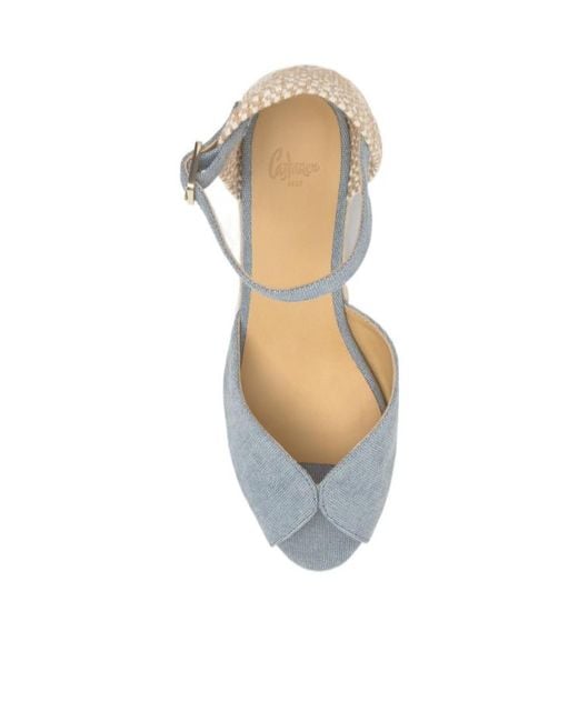 Castaner Multicolor Castañer Bianca Peep-Toe Wedge Sandals