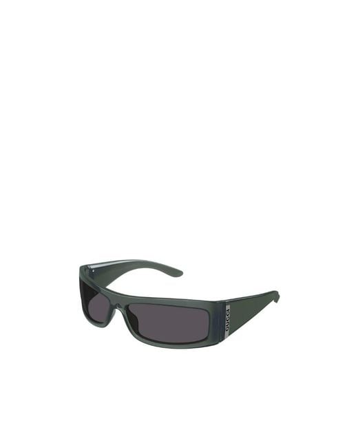 Gucci Black Eyewear Rectangle-Frame Sunglasses