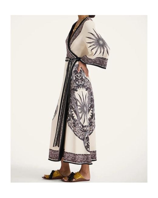 LaDoubleJ White Wrap Maxi Dress