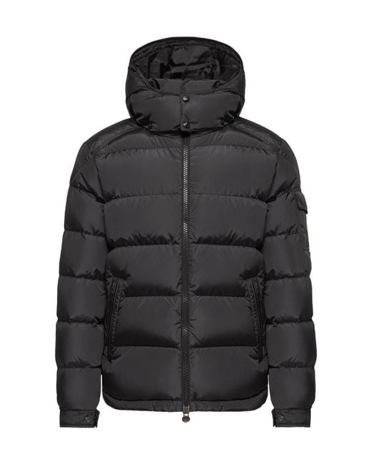 Moncler Black Maya Matte Short Down Jacket for men