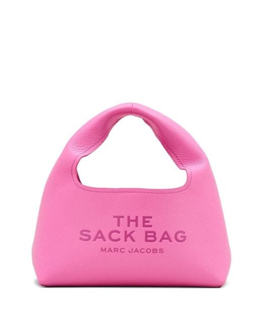 Marc Jacobs Pink The Sack Mini Tote Bag