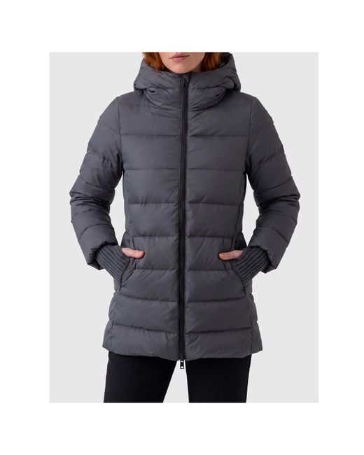 Herno Blue 2-Layer Nylon Puffer Jacket