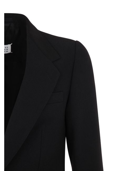 Maison Margiela Black Two-Piece Tailored Suit for men