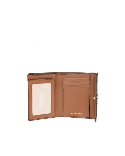 MICHAEL Michael Kors Pink Jet Set Monogram Wallet
