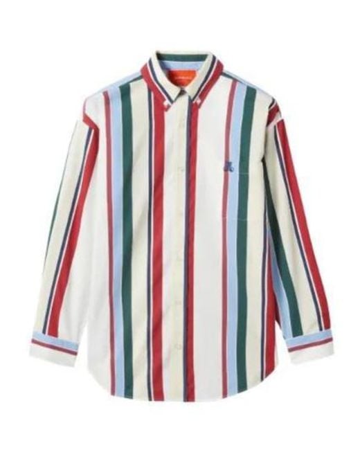 LaDoubleJ Red Striped Shirt