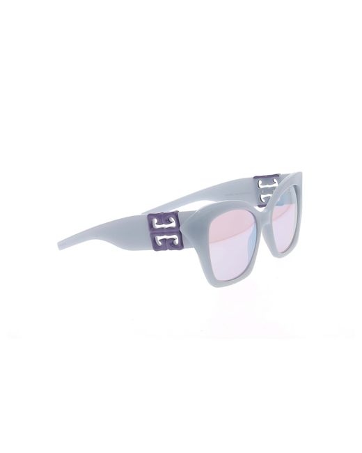 Givenchy White Eyewear Cat Eye Frame Sunglasses