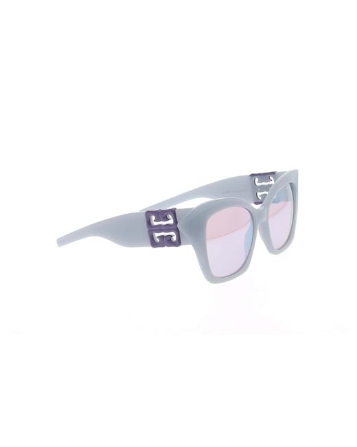 Givenchy White Eyewear Cat Eye Frame Sunglasses