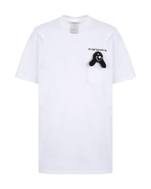 Doublet White X 10 Corso Como Logo T-Shirt for men
