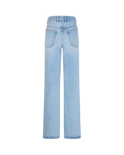 Rabanne Blue Baggy Trousers
