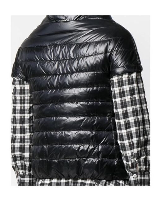 Herno Black Short-Sleeved Vest