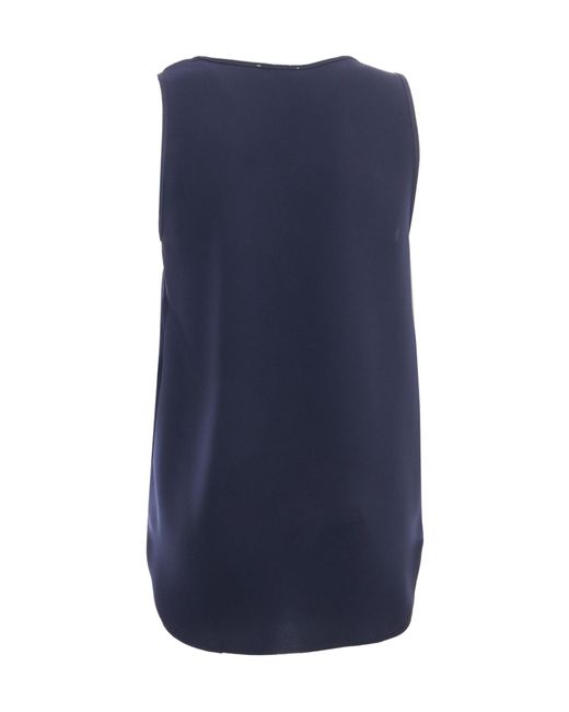 P.A.R.O.S.H. Blue Blusa