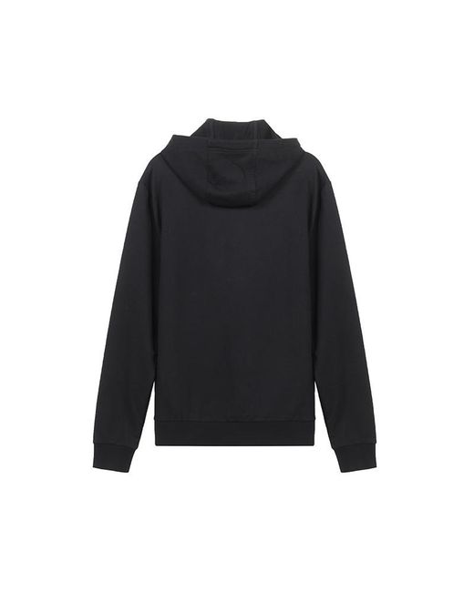 EA7 Black Logo Sweater for men