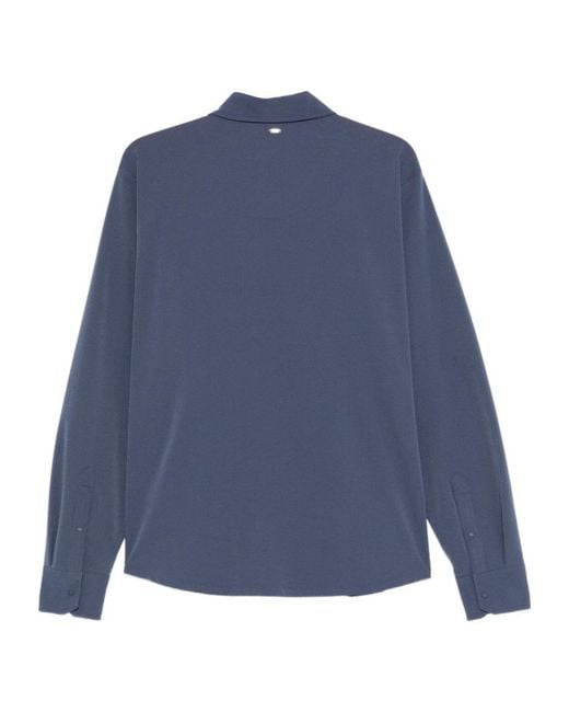 Herno Blue Pocket Shirt for men