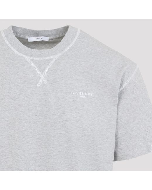 Givenchy White Couture Seam T-Shirt for men