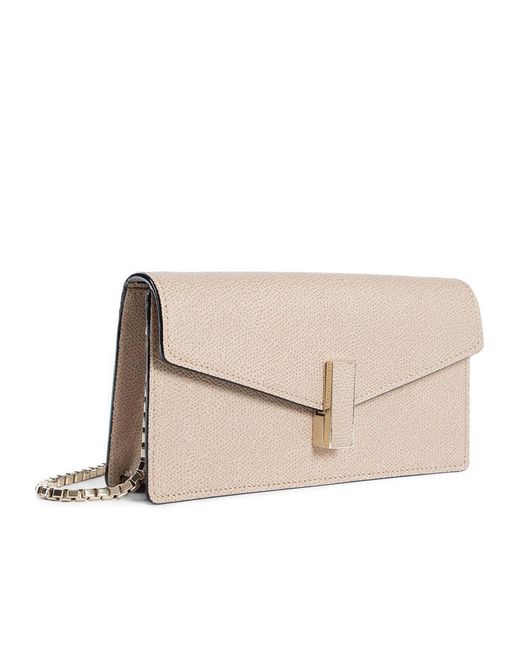 Valextra Natural Iside Envelope Clutch Bag