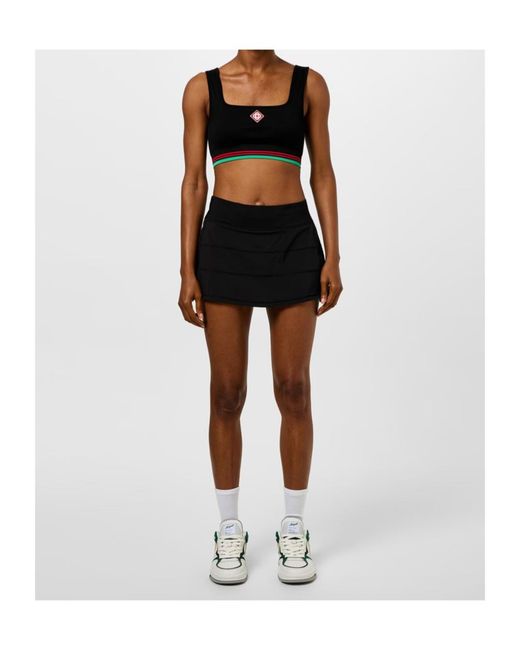 Casablanca Black Logo Seamless Vest