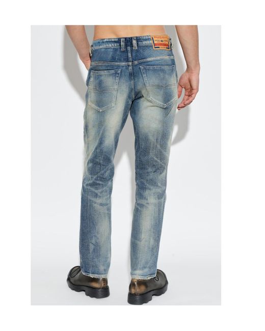 DIESEL Blue 1993 D-Vyl Distressed Jeans for men