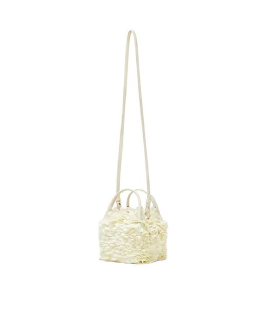 Loro Piana Metallic Micro Bale Shoulder Bag