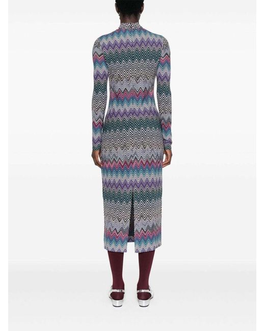 Missoni Blue Midi Dresses