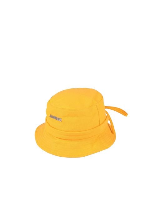 Jacquemus Yellow Bucket Hats