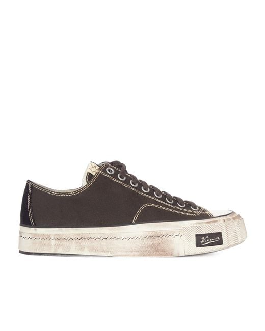 Visvim Brown Low-Top Sneakers for men