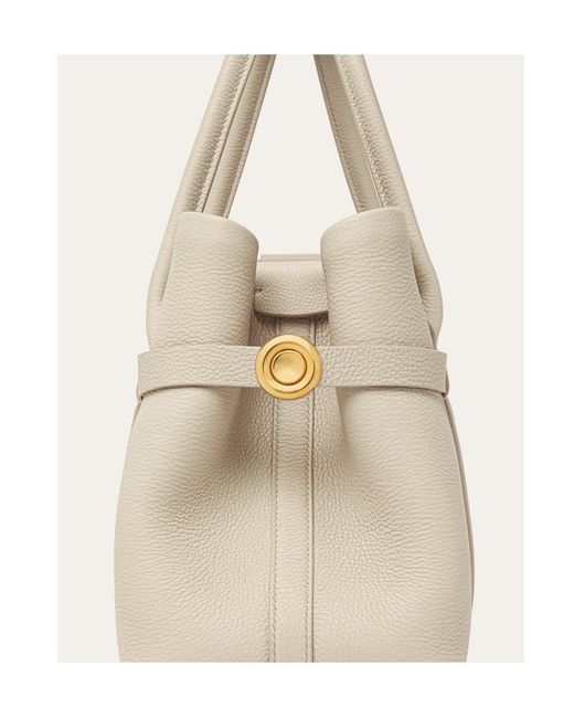 Loro Piana Natural Ghiera Small Shopper Bag