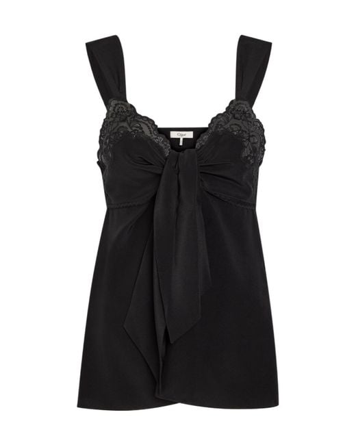 Chloé Black Casual Top