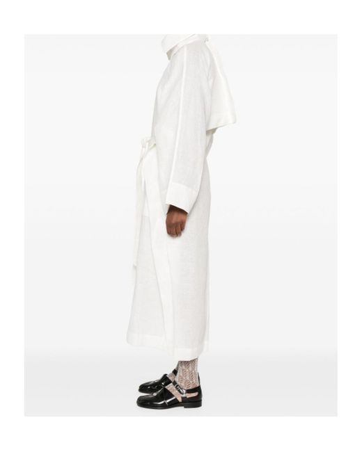 アウターその他 ISSEY MIYAKE 'Hempen' jacket White Pleats Please Issey Miyake Hempen Jacket - White | IM56FC55205